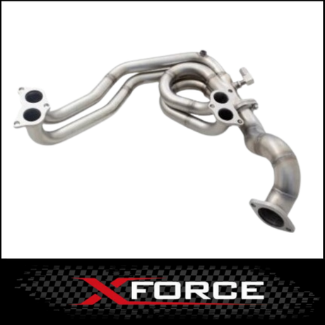XFORCE STAINLESS STEEL UNEQUAL HEADERS/OVER PIPE FITS SUBARU BRZ 2.0L 2012-2021