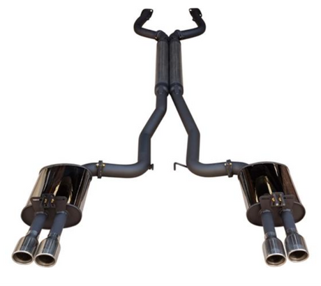 DPE BY MANTA 2.5" CAT BACK STAINLESS STEEL EXHAUST SYSTEM FITS HOLDEN COMMODORE VE VF 6.0L 6.2L V8 SEDAN/WAGON (HOLK128S25-CB)