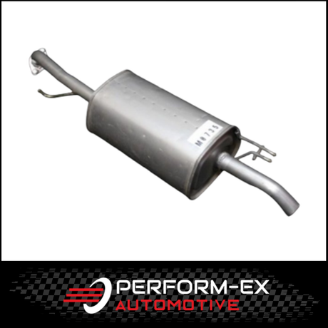 STANDARD REPLACEMENT REAR MUFFLER FITS KIA CERATO TD 2.0L S & SI SEDAN 1/2009-3/2013 (M0735)