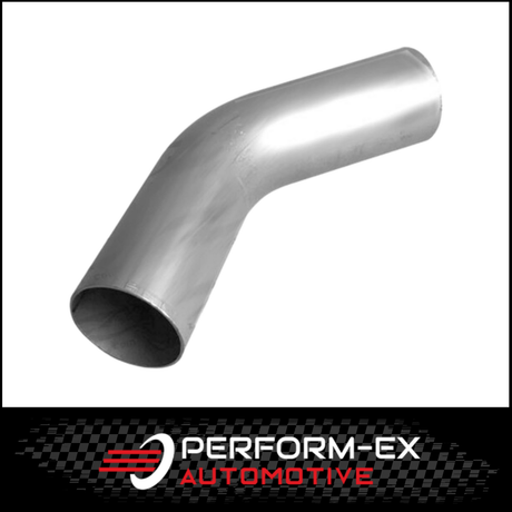 3" 76MM X 30 DEGREE MANDREL BEND MILD STEEL EXHAUST PIPE