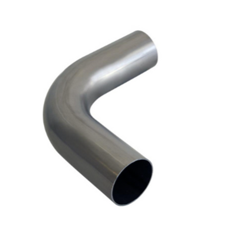 3" 76MM X 90 DEGREE MANDREL BEND MILD STEEL EXHAUST PIPE