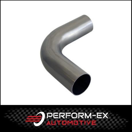 3" 76MM X 90 DEGREE MANDREL BEND MILD STEEL EXHAUST PIPE
