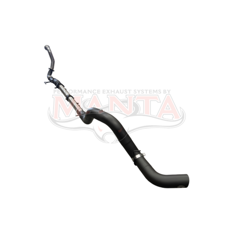 MANTA TURBO BACK 4" INTO 5" EXHAUST SYSTEM (DPF DELETE) FITS CHEVROLET SILVERADO 2500 HD LTZ 6.6L TD V8