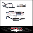 MANTA 2.5" ENGINE BACK EXHAUST SYSTEM FITS HOLDEN COMMODORE VL 5.0L V8 SEDAN