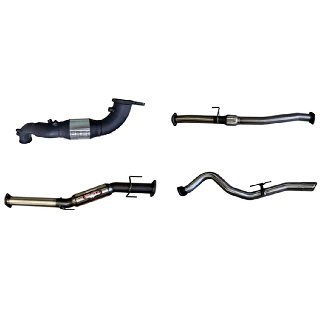 MANTA 3" TURBO BACK EXHAUST SYSTEM (DPF DELETE) FITS MAZDA BT-50 RG 3.0L TD 4CYL 2020-ON