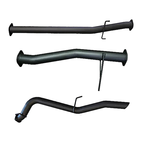 MANTA 3" DPF BACK EXHAUST SYSTEM FITS MITSUBISHI TRITON MQ MR 2.4L 4N15 4CYL 3/2015-12/2023