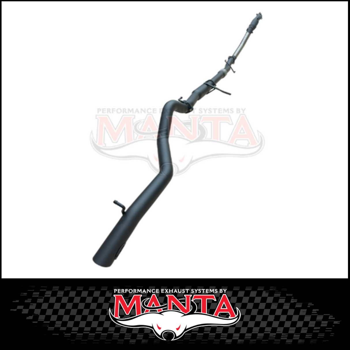 MANTA 3" TURBO BACK EXHAUST SYSTEM (DPF DELETE) FITS MITSUBISHI PAJERO SPORT QE QF QG 2.4L 4N15 4CYL 2015-2024
