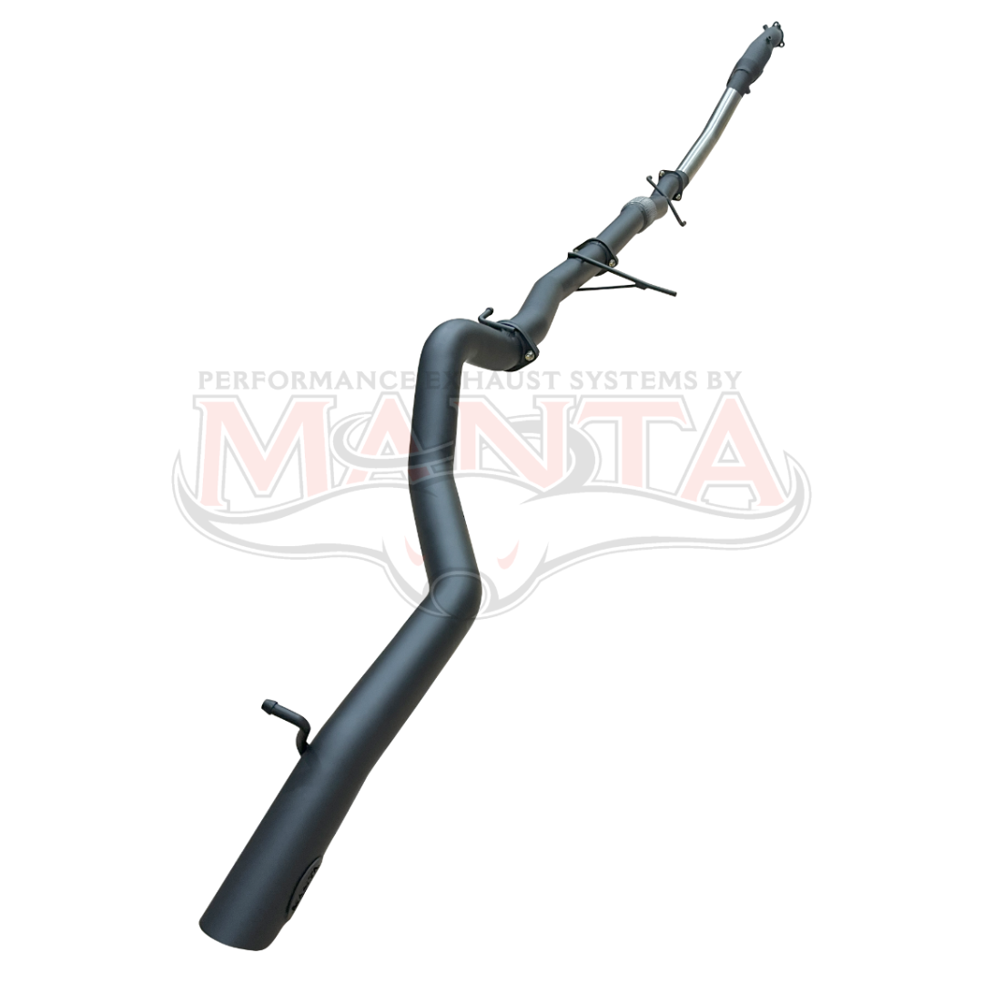 MANTA 3" TURBO BACK EXHAUST SYSTEM (DPF DELETE) FITS MITSUBISHI PAJERO SPORT QE QF QG 2.4L 4N15 4CYL 2015-2024 - CAT/PIPE ONL