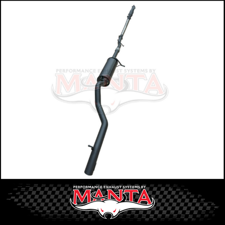 MANTA 3" TURBO BACK EXHAUST SYSTEM (DPF DELETE) FITS MITSUBISHI PAJERO SPORT QE QF QG 2.4L 4N15 4CYL 2015-2024 - CAT/MUFFLER
