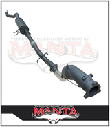 MANTA 3" TURBO BACK EXHAUST SYSTEM (DPF DELETE) FITS MITSUBISHI PAJERO SPORT QE QF QG 2.4L 4N15 4CYL 2015-2024 - CAT/MUFFLER