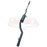 MANTA 3" TURBO BACK EXHAUST SYSTEM (DPF DELETE) FITS MITSUBISHI PAJERO SPORT QE QF QG 2.4L 4N15 4CYL 2015-2024 - CAT/MUFFLER