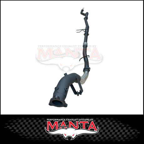 MANTA 3" TURBO BACK EXHAUST SYSTEM (DPF DELETE) FITS MITSUBISHI PAJERO SPORT QE QF QG 2.4L 4N15 4CYL 2015-2024 - NO CAT/HOTDO