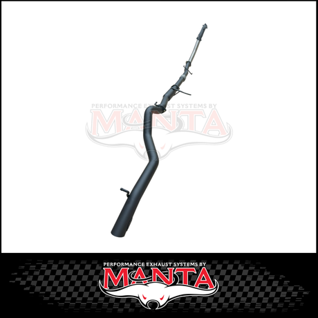 MANTA 3" TURBO BACK EXHAUST SYSTEM (DPF DELETE) FITS MITSUBISHI PAJERO SPORT QE QF QG 2.4L 4N15 4CYL 2015-2024 - NO CAT/HOTDO