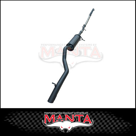 MANTA 3" TURBO BACK EXHAUST SYSTEM (DPF DELETE) FITS MITSUBISHI PAJERO SPORT QE QF QG 2.4L 4N15 4CYL 2015-2024 - NO CAT/MUFFL