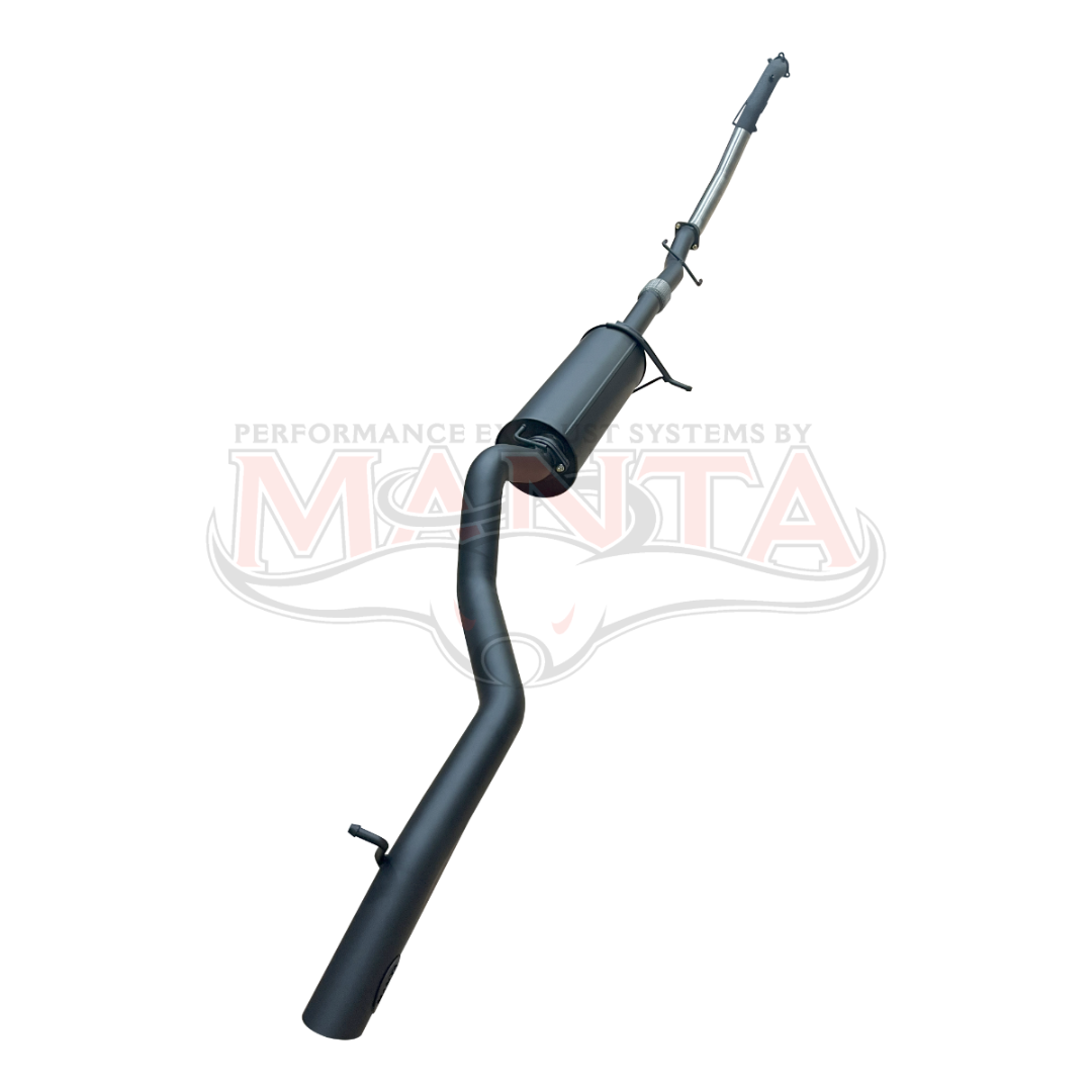 MANTA 3" TURBO BACK EXHAUST SYSTEM (DPF DELETE) FITS MITSUBISHI PAJERO SPORT QE QF QG 2.4L 4N15 4CYL 2015-2024 - NO CAT/MUFFL