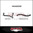 MANTA Y-PIPE & MID SECTION FITS NISSAN PATROL Y62 5.6L V8 2012-ON