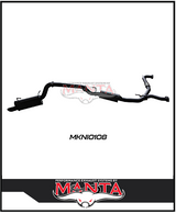 MANTA 3" CAT BACK EXHAUST SYSTEM FITS NISSAN PATROL Y62 5.6L V8 2012-ON