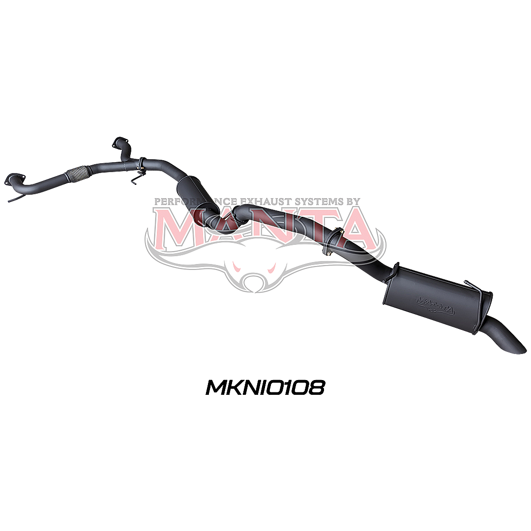 MANTA 3" CAT BACK EXHAUST SYSTEM FITS NISSAN PATROL Y62 5.6L V8 2012-ON