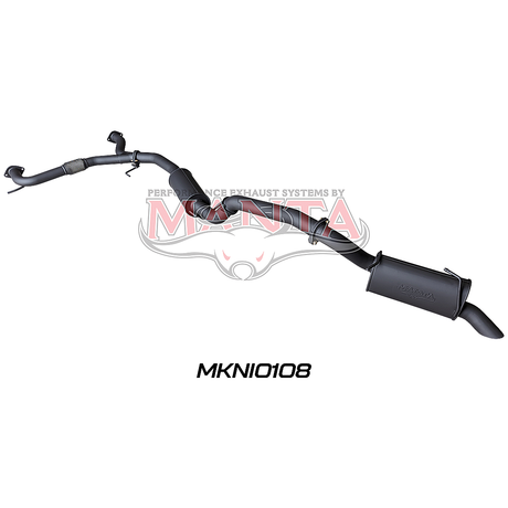 MANTA 3" CAT BACK EXHAUST SYSTEM FITS NISSAN PATROL Y62 5.6L V8 2012-ON