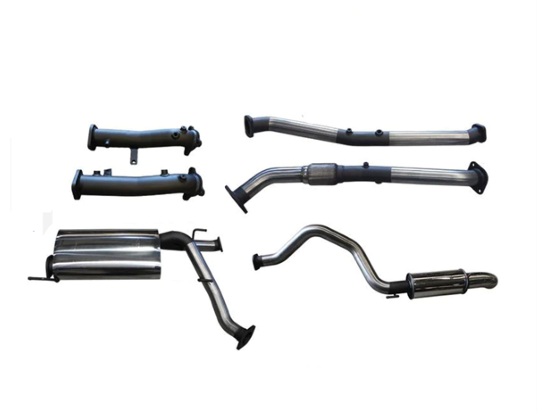 MANTA 2.5" TWIN INTO 3" TURBO BACK EXHAUST SYSTEM FITS TOYOTA LANDCRUISER VDJ200R 2015-2021