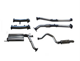 MANTA 2.5" TWIN INTO 3" TURBO BACK EXHAUST SYSTEM FITS TOYOTA LANDCRUISER VDJ200R 2015-2021