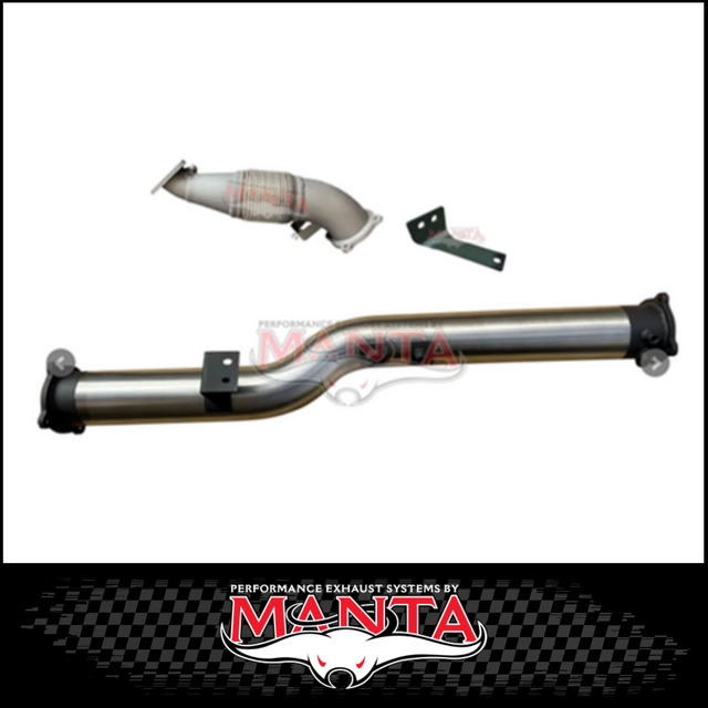 MANTA 4" DPF DELETE (BOLTS TO MANTA 4" SYSTEM ONLY) FITS TOYOTA LANDCRUISER VDJ79R 4.5L V8 2016-2025