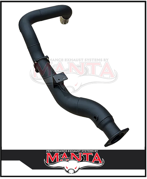 MANTA 4" DPF BACK SIDE-EXIT EXHAUST SYSTEM FITS TOYOTA LANDCRUISER VDJ79R 4.5L V8 SINGLE CAB 2016-2025