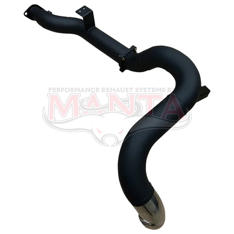 MANTA 4" DPF BACK SIDE-EXIT EXHAUST SYSTEM FITS TOYOTA LANDCRUISER VDJ79R 4.5L V8 SINGLE CAB 2016-2025