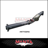 MANTA 3" DPF DELETE PIPE FITS TOYOTA LANDCRUISER VDJ79R 4.5L V8 2016-2025