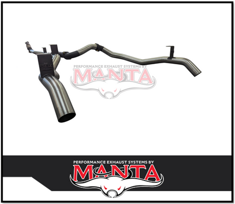 MANTA TWIN 3" TURBO BACK EXHAUST SYSTEM (DPF DELETE) FITS TOYOTA LANDCRUISER VDJ79R 4.5L V8 2016-2025