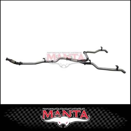 MANTA TWIN 3" TURBO BACK EXHAUST SYSTEM (DPF DELETE) FITS TOYOTA LANDCRUISER VDJ79R 4.5L V8 2016-2025