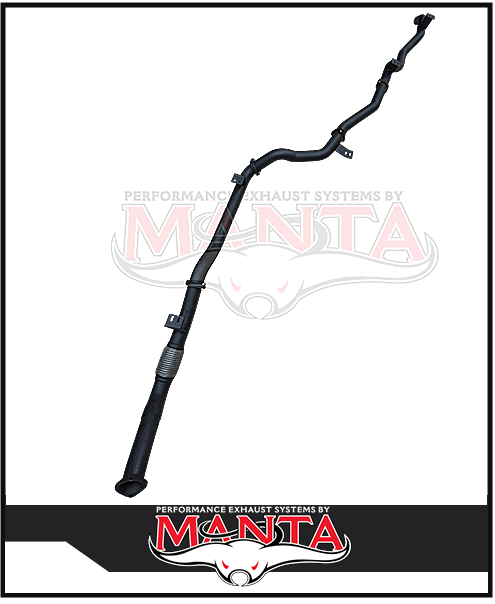 MANTA 3" DPF BACK EXHAUST SYSTEM FITS TOYOTA LANDCRUISER GDJ79R 2.8L 4CYL 10/2023-ON