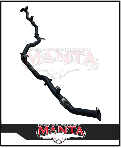 MANTA 3" DPF BACK EXHAUST SYSTEM FITS TOYOTA LANDCRUISER GDJ79R 2.8L 4CYL 10/2023-ON