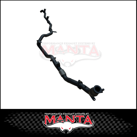 MANTA 3" TURBO BACK EXHAUST SYSTEM (DPF DELETE) FITS TOYOTA LANDCRUISER GDJ79R 2.8L 4CYL 10/2023-ON