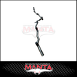 MANTA 3" TURBO BACK EXHAUST SYSTEM (DPF DELETE) FITS TOYOTA LANDCRUISER GDJ79R 2.8L 4CYL 10/2023-ON