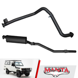 MANTA 2.5" ENGINE PIPE BACK EXHAUST SYSTEM FITS TOYOTA LANDCRUISER HZJ75R 4.2L 1HZ 1990-1999