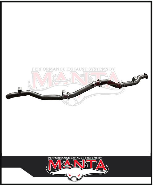 MANTA 4" DPF BACK EXHAUST SYSTEM FITS TOYOTA LANDCRUISER VDJ79R 4.5L V8 2016-2025