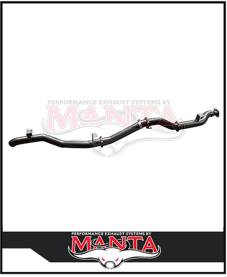 MANTA 4" DPF BACK EXHAUST SYSTEM FITS TOYOTA LANDCRUISER VDJ79R 4.5L V8 2016-2025