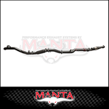 MANTA 4" TURBO BACK EXHAUST SYSTEM (DPF DELETE) FITS TOYOTA LANDCRUISER VDJ79R 4.5L V8 2016-2025