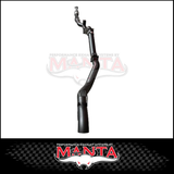 MANTA 4" TURBO BACK EXHAUST SYSTEM (DPF DELETE) FITS TOYOTA LANDCRUISER VDJ79R 4.5L V8 2016-2025