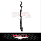 MANTA 4" TURBO BACK EXHAUST SYSTEM (DPF DELETE) FITS TOYOTA LANDCRUISER VDJ79R 4.5L V8 2016-2025