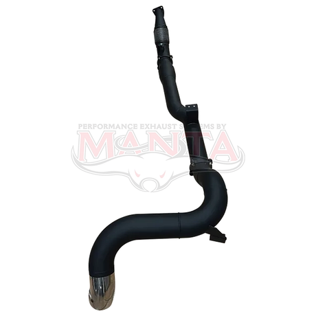 MANTA 4" TURBO BACK SIDE-EXIT EXHAUST SYSTEM (DPF DELETE) FITS TOYOTA LANDCRUISER VDJ79R 4.5L V8 DUAL CAB 2016-2025 - CAT (MK
