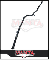 MANTA 3" DPF BACK EXHAUST SYSTEM FITS TOYOTA LANDCRUISER GDJ79R 2.8L 4CYL 10/2023-ON