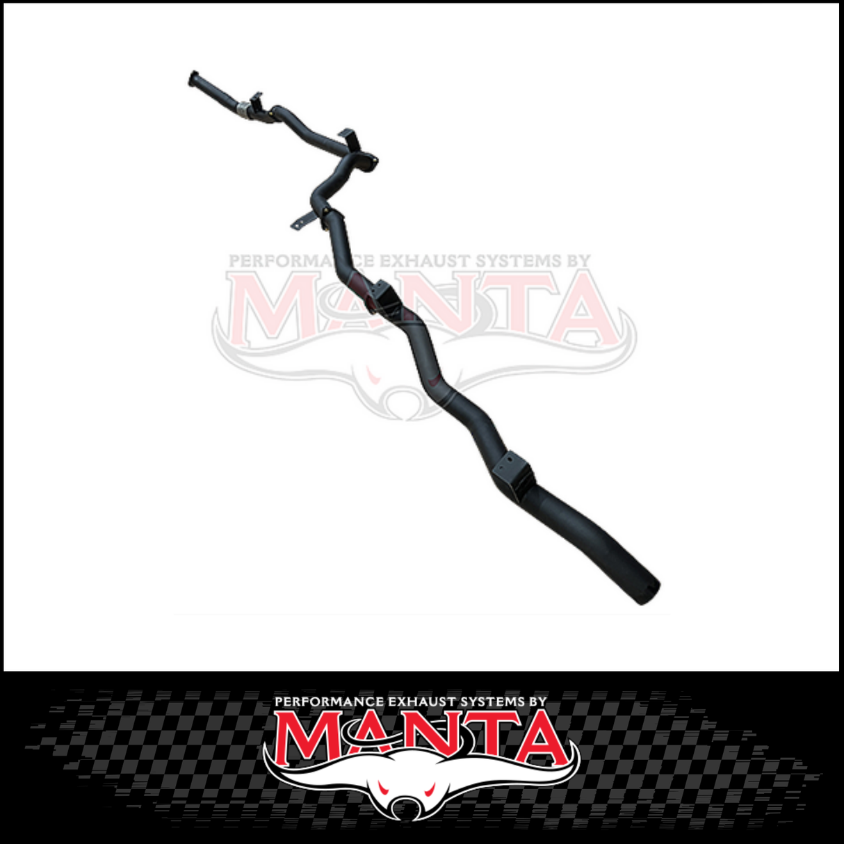 MANTA 3" DPF BACK EXHAUST SYSTEM FITS TOYOTA LANDCRUISER GDJ79R 2.8L 4CYL 10/2023-ON