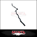 MANTA 3" TURBO BACK EXHAUST SYSTEM (DPF DELETE) FITS TOYOTA LANDCRUISER GDJ79R 2.8L 4CYL 10/2023-ON - CAT/PIPE ONLY (MKTY0402)