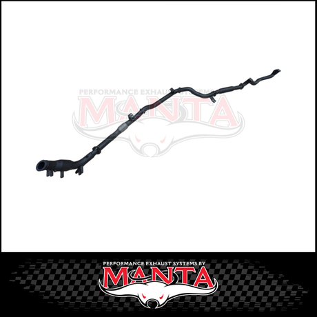 MANTA 3" TURBO BACK EXHAUST SYSTEM (DPF DELETE) FITS TOYOTA LANDCRUISER GDJ79R 2.8L 4CYL 10/2023-ON - CAT/PIPE ONLY (MKTY0402)