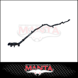MANTA 3" TURBO BACK EXHAUST SYSTEM (DPF DELETE) FITS TOYOTA LANDCRUISER GDJ79R 2.8L 4CYL 10/2023-ON - CAT/PIPE ONLY (MKTY0402)