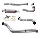 PERFORM-EX 3" STAINLESS STEEL TURBO BACK EXHAUST SYSTEM FITS NISSAN PATROL Y61 GU 3.0L TD WAGON 2000-2016 - NO CAT/MUFFLER (N