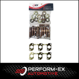 EXHAUST MANIFOLD GASKET, STUD & NUT KIT FITS TOYOTA LANDCRUISER HZJ105R 4.2L 1HZ