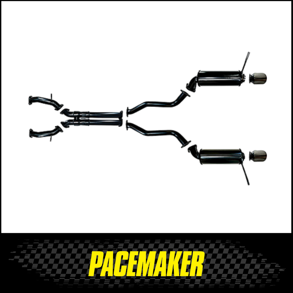 PACEMAKER 3" CATBACK EXHAUST SYSTEM FITS JEEP GRAND CHEROKEE WK2 SRT8 6.4L V8 2012-2021 (PP2654-51)